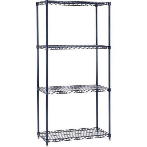5 Tier Wire Shelving Starter Unit, 42W x 21D x 86H