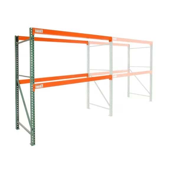 Teardrop Pallet Rack Add-On 144W X 48D X 144H, 5970 Lbs. Capacity