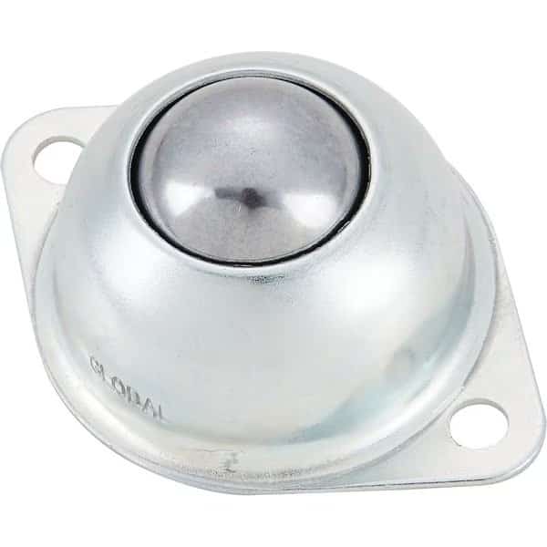 1 Carbon Steel Main Ball w/ 2 Hole Flange, Carbon Steel Housing