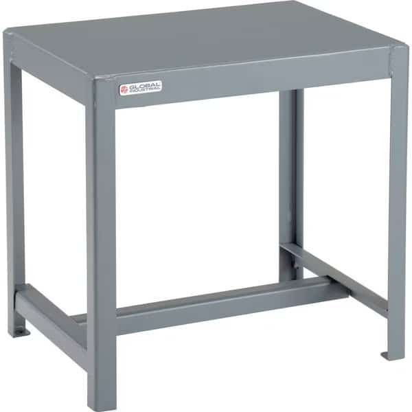 Standard Machine Table, 14 Gauge Welded Top, 24W x 18D x 24H