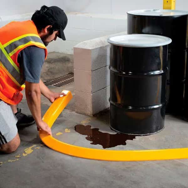 Low Profile Spill Berm, 10'L x 4W x 2-1/4H