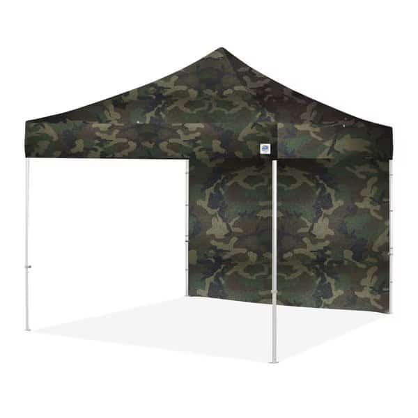 TAA Compliant Sidewall, 13' W x 13' H, Woodland Camo