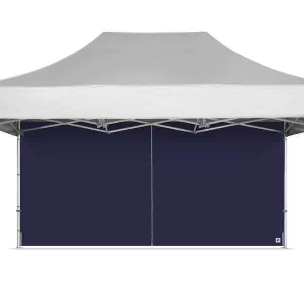 TAA Compliant Middle Zipper Sidewall, 15' W x 15' H, Navy Blue