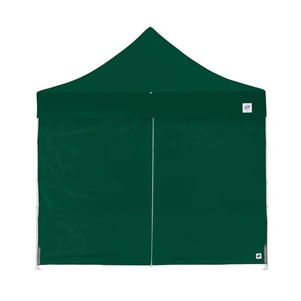 TAA Compliant Mid-Zip Sidewall, 10' W x 10' H, Forest Green