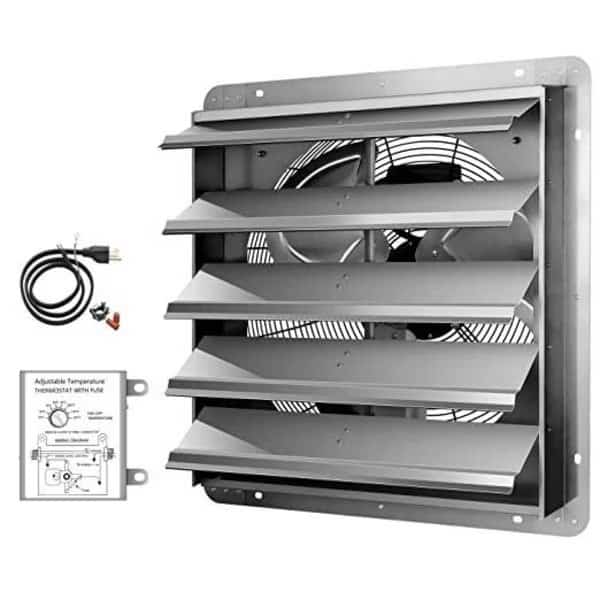20 Inch Shutter Exhaust Fan with Thermostat