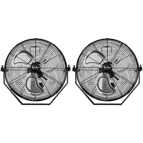 18 inch Wall-Mount Fan 2 Pack, 2PK