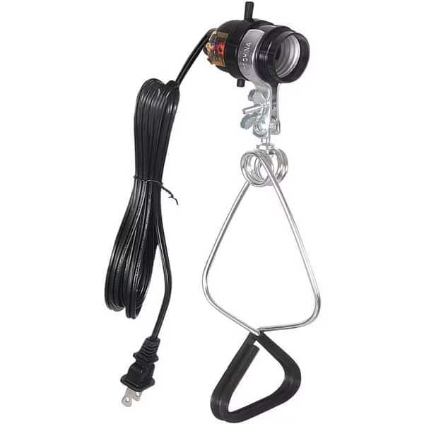 Simple Deluxe 18/2-Gauge Brooder and Heat Clamp Lamp, 150-Watt, 6-Foot Cord