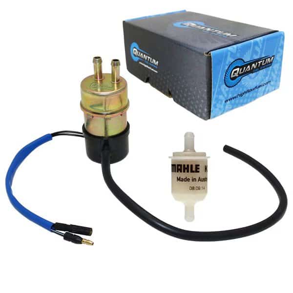 Frame-Mounted Electric OEM Replacement Fuel Pump w/ Filter HFP-179-F