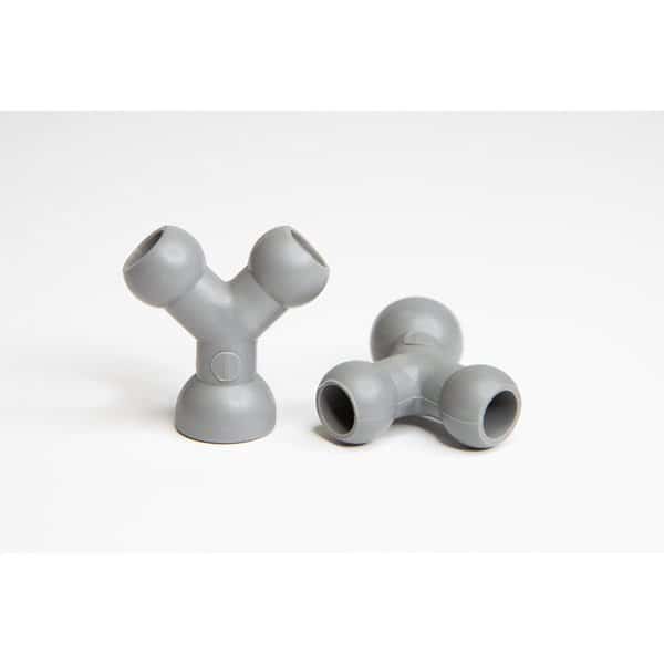 Snap-Loc Systems 1/4 System Hose to Hose Y Pac of 2