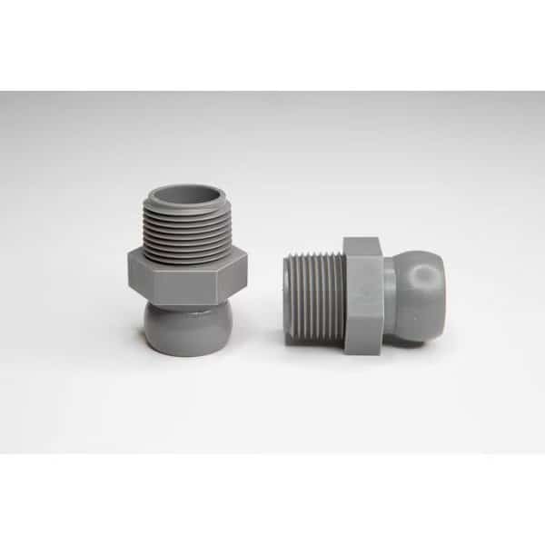 Snap-Loc Systems ™ 1/2 System Female Hose to Male Pipe Thread Connector 3/8 BSPT Bag of 25, Cedarberg, Mfr#: 8550-186