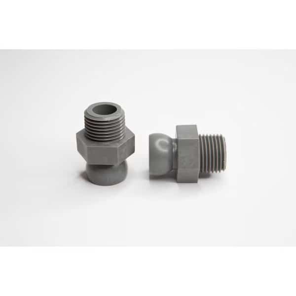 Snap-Loc Systems 1/2 System 3/8 Nozzle Bag of 50 Dark Grey