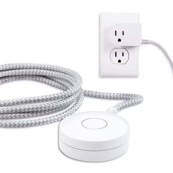 Cordinate Grounded Power Switch, Tether On/Off, 6ft Braided Cord