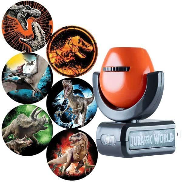 Projectables LED Night Light, Plug In, Light Sensing, 6-Image, Jurassic World