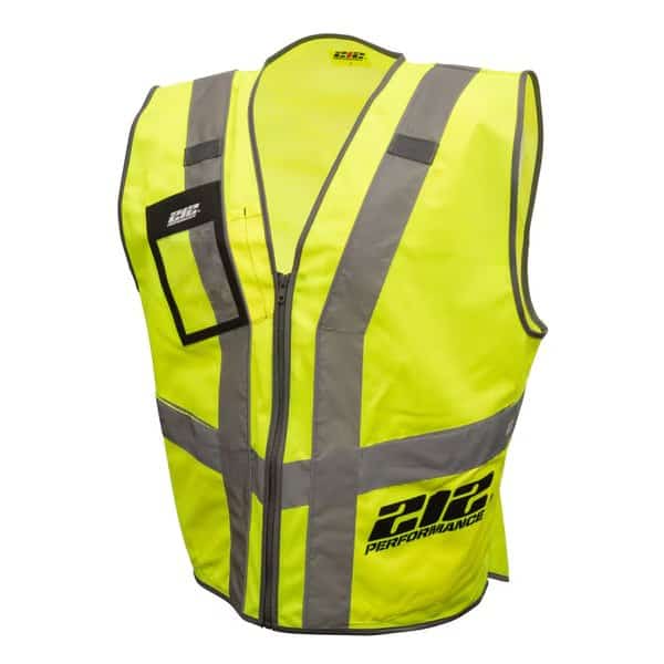 Hi-Vis Safety Vest M Class 2 U Back, , Zipper ID Window