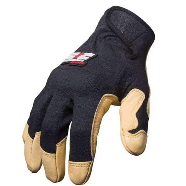 GSA Compliant Fire Resistant Premium Leather Fabricator Gloves, Small