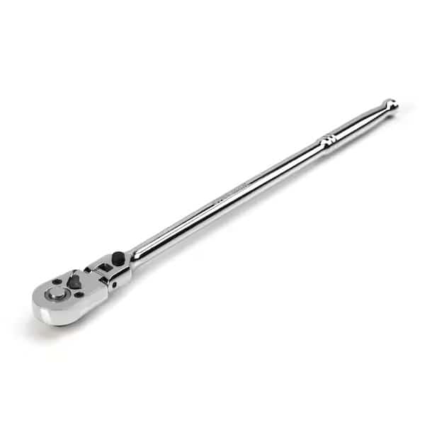 1/4-Inch Drive 72-Tooth 180-Degree Flex-Head Reversible Quick-Release Ratchet