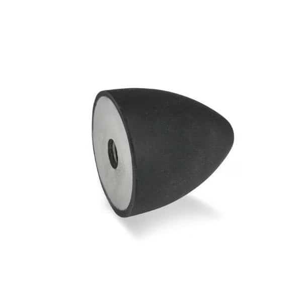 GN353-35-40-M8-E-55 Rubber Bumper Cone Tapped