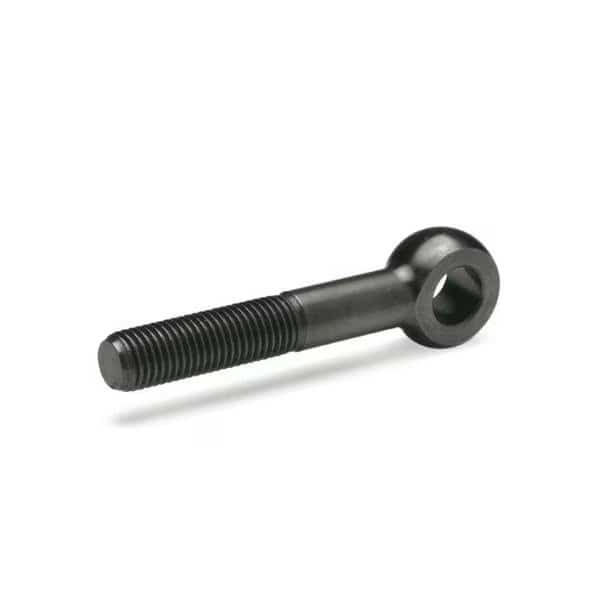 Swing Bolt, Steel, Blackened, M16 Thrd Sz, 50 mm Thrd Lg