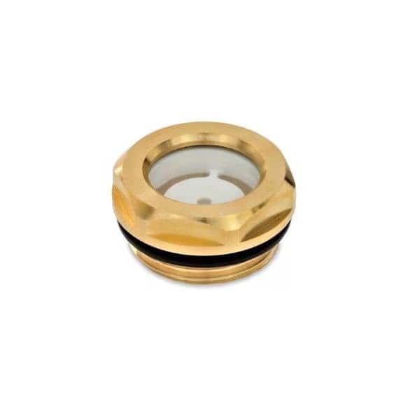 GN743.2-18-G3/4-A Oil Sight Glass Brass