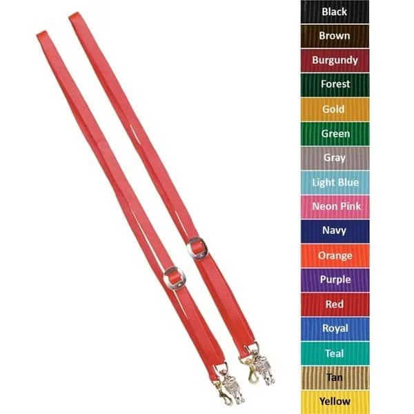 Cross Ties with Bolt Snap RED