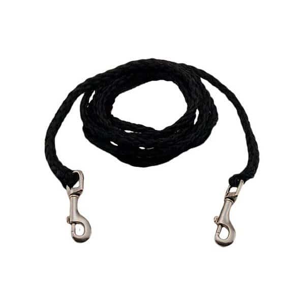 Big Dog Poly Tie Out BLACK 20 FT