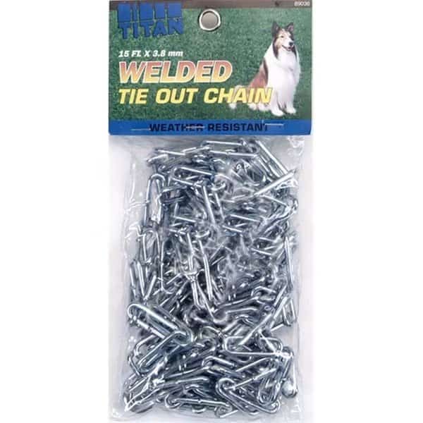 Titan Welded Link Tie Out Chain 4.5 mm 10'