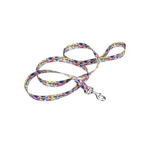 Pet Attire Styles Leash 3/4" x 6' WILDFLOWER