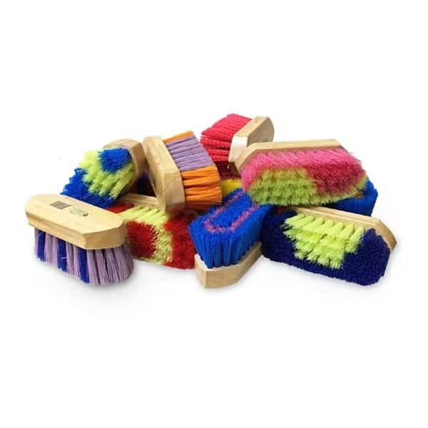Desert Equestrian PonyExpress Pocket-Size Body Brush 6-1/8"