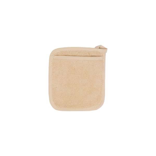 Royale Solid Pocket Mitt 100% Cotton Terry Latte