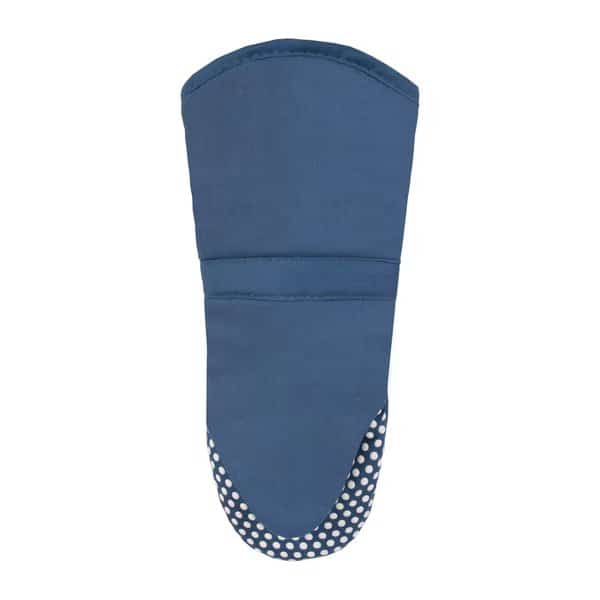 Royale Solid Puppet Mitt/with White Silicone Dots Federal Blue, PK12