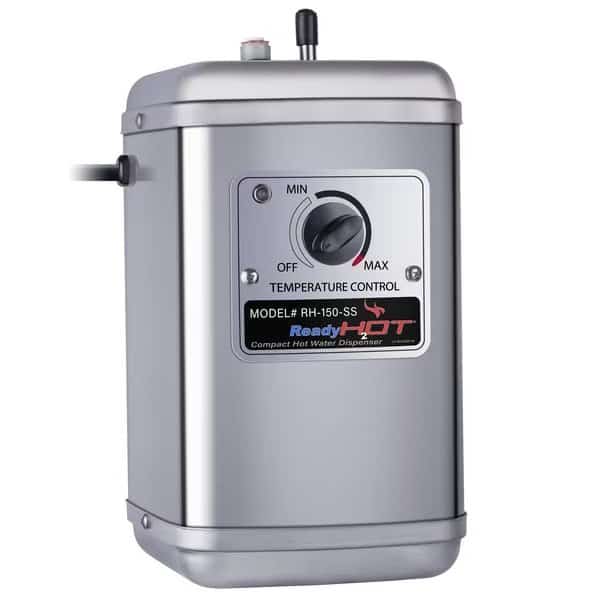 Compact Hot Water Dispenser, Manual Temperature Control, Tank Only