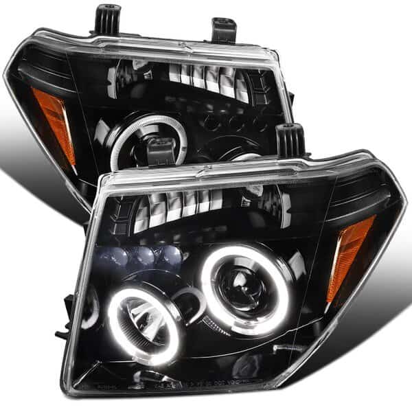 05-07 Nissan Pathfinder Projector Headlight Glossy Black