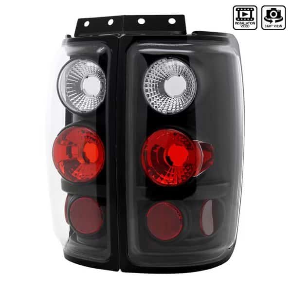 97-02 Ford Expedition Altezza Tail Light Black