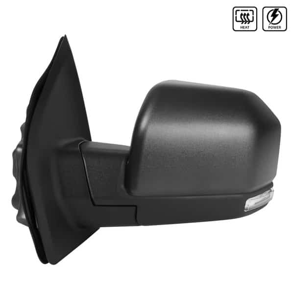 15-17 Ford F150 Towing Mirror-Black-Left