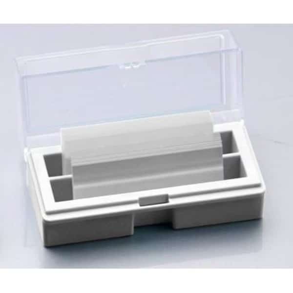 MICROSCOPE SLIDE COVER GLASS 22×22mm, BORO 3. 3, 1. 0#0. 13, PK 10