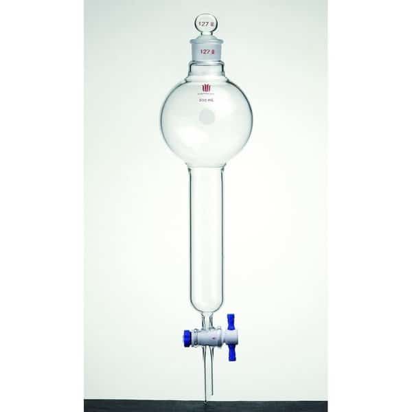 FUNNEL SEPARATORY SURE-GRIP, 1000mL, #27, 4mm PTFE.