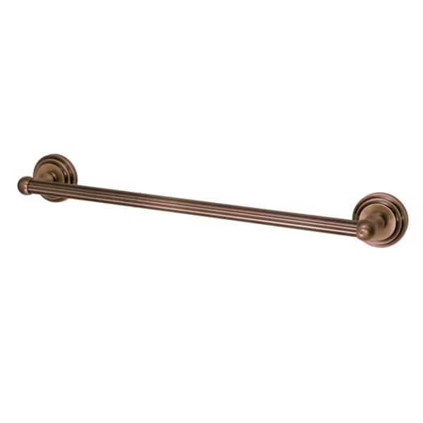 Milano 18" Towel Bar, Antique Brass