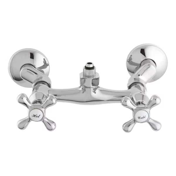 Tub Faucet Body, Polished Chrome, Wall
