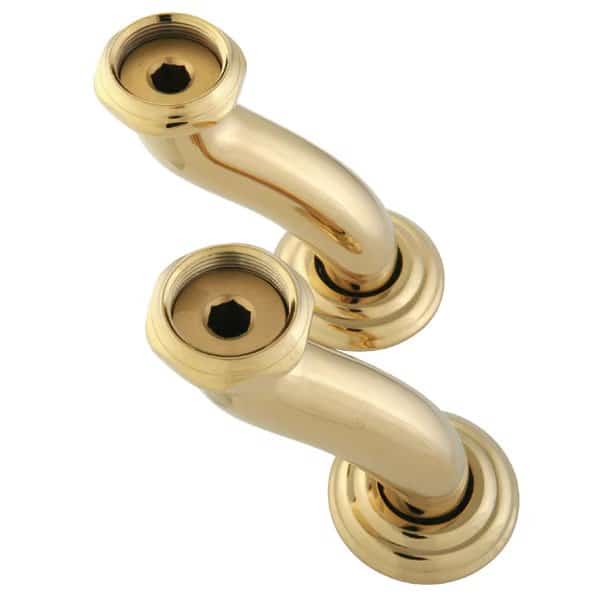 Deck Mount, Tub Filler, Polished Brass