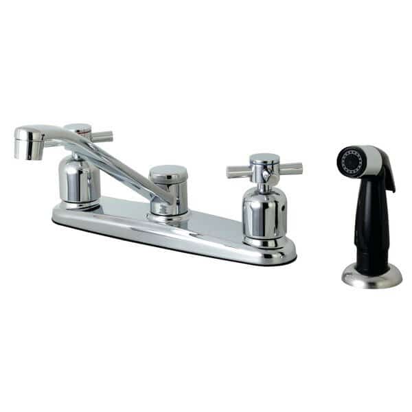 FB112DX 8-Inch Centerset Kitchen Faucet with Sprayer
