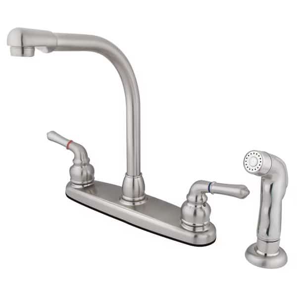 FB758SP 8-Inch Centerset Kitchen Faucet with Sprayer