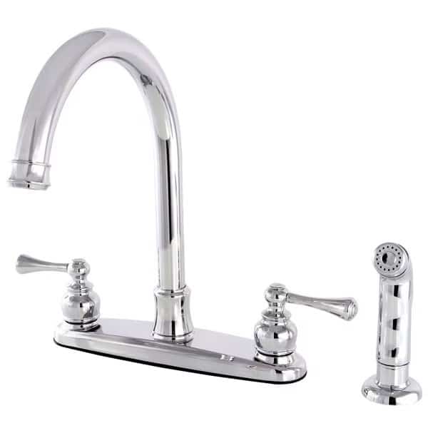 FB7791BLSP 8-Inch Centerset Kitchen Faucet with Sprayer, Vintage, Mfr#: FB7791BLSP