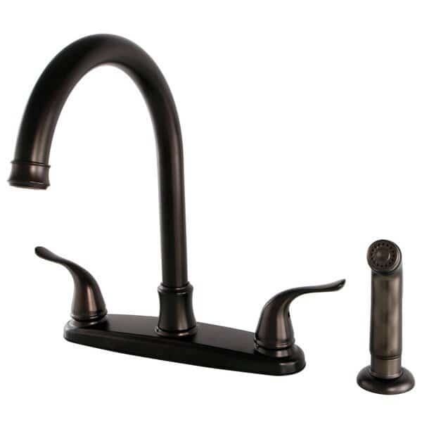 FB7795YLSP 8-Inch Centerset Kitchen Faucet with Sprayer