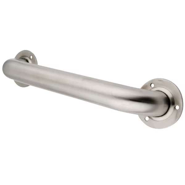 Traditional Grab Bar, 35" L, 18 ga. Stainless Steel, Brushed Nickel