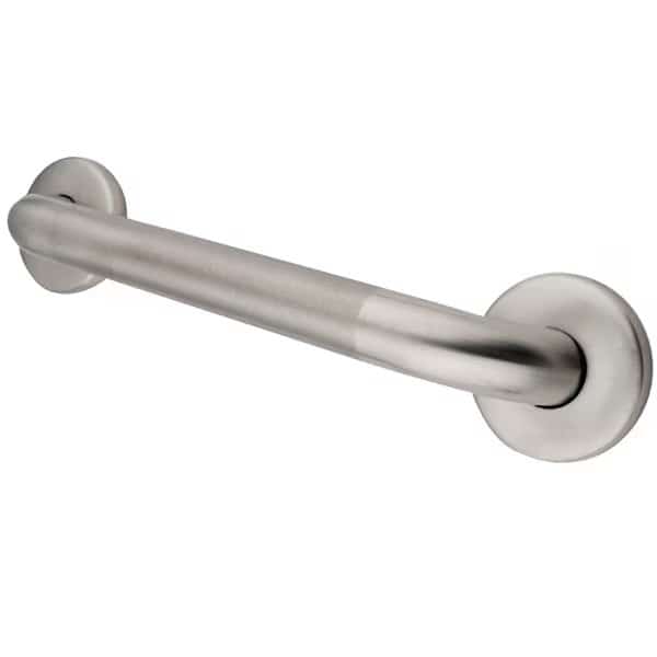 Traditional Grab Bar, 39" L, 18 ga. Stainless Steel, Brushed Nickel
