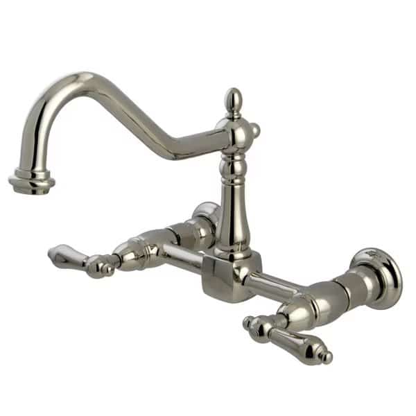 KS1246AL 2-Handle 8-Inch Wall Mount Kitchen Faucet