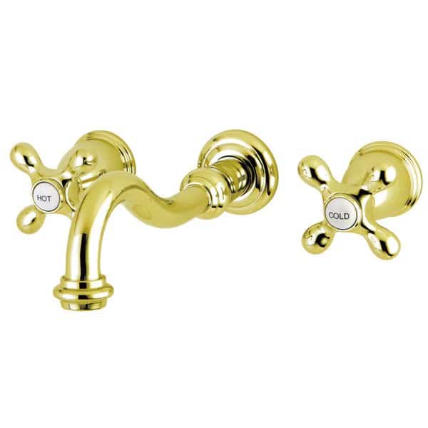 KS3122AX 2-Handle Wall Mount Bathroom Faucet