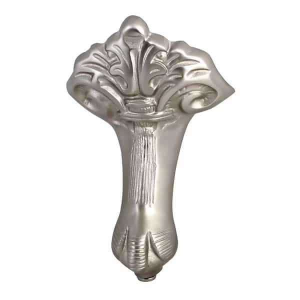 NHVCTZB8 4 Pieces (Set) Bourbon Tub Feet, Brushed Nickel