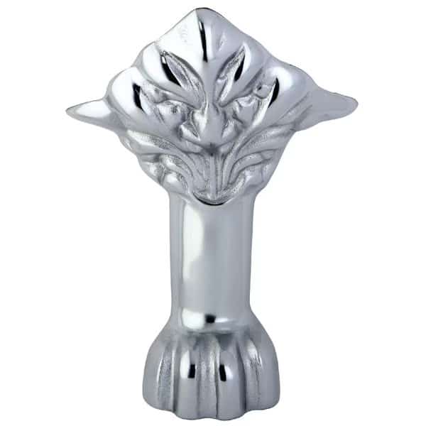 VCTNH1 4 Pieces (Set) Lion Paw Iron Feet, Polished Chrome