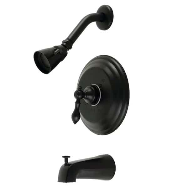 KB3630ACL Single-Handle Tub and Shower Faucet, Matte Black